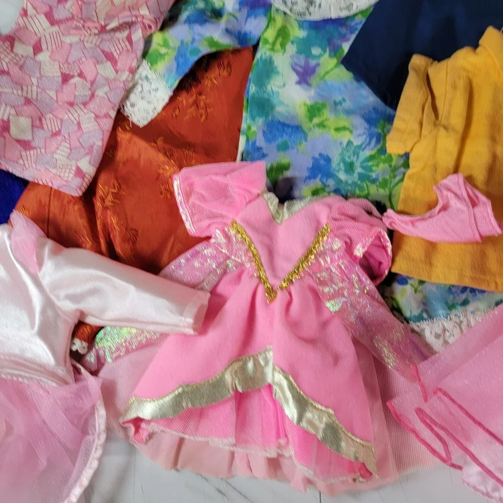Vintage Doll Clothes Lot Pieces Mixed Sizes Good‎ to Fair Condition Ideal Mattel